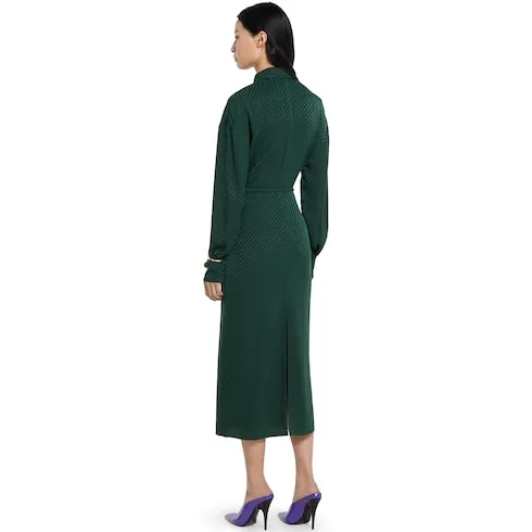 Interlocking G Silk Jacquard Dress