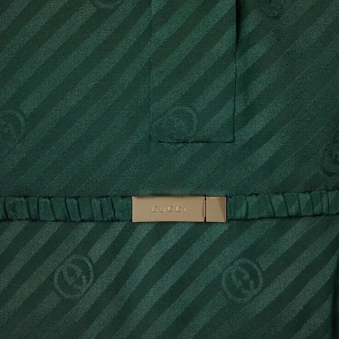 Interlocking G Silk Jacquard Dress