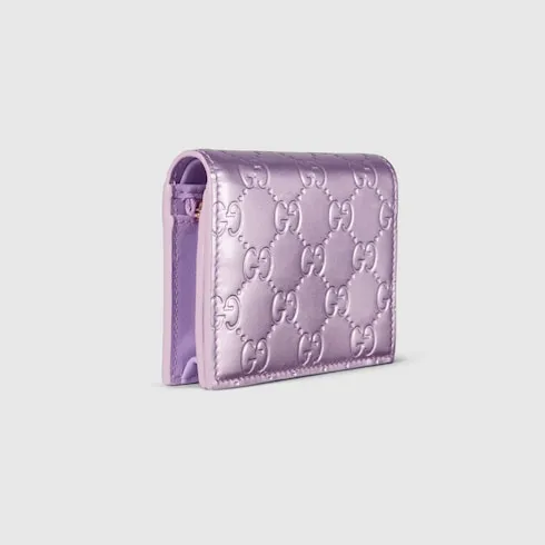 Gg Emblem Small Wallet