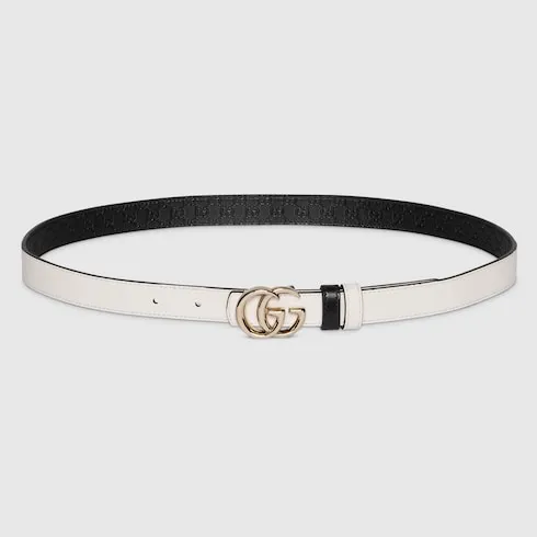 Reversible Gg Marmont Thin Belt