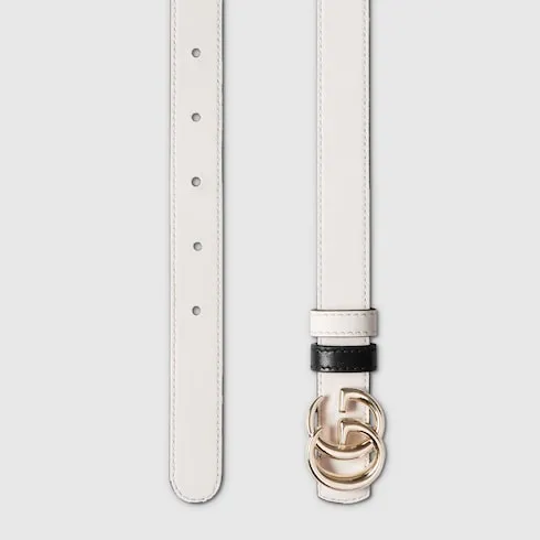 Reversible Gg Marmont Thin Belt
