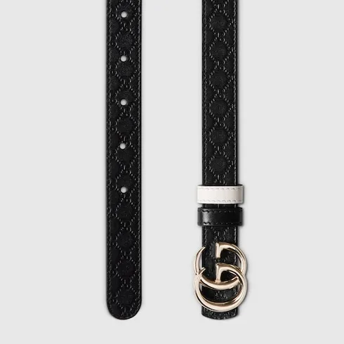 Reversible Gg Marmont Thin Belt