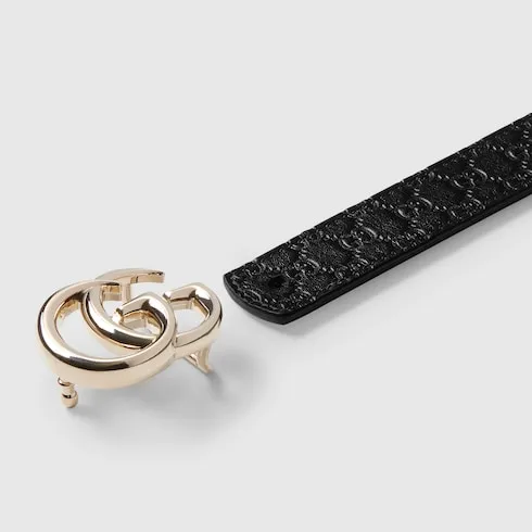 Reversible Gg Marmont Thin Belt