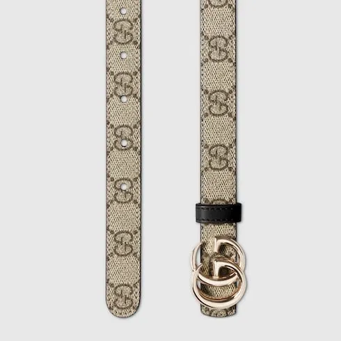 Reversible Gg Marmont Thin Belt