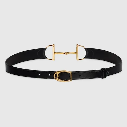Belt With Oversized Horsebit