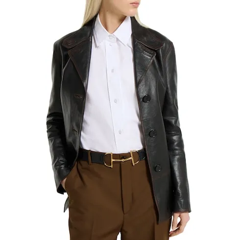 Belt With Oversized Horsebit