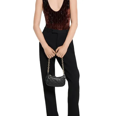 Gg Emblem Mini Shoulder Bag