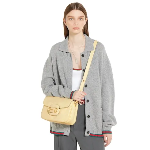 Gucci Horsebit 1955 Aura Small Shoulder Bag