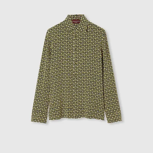 CrÊPe De Chine Silk Shirt