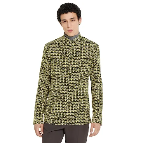 CrÊPe De Chine Silk Shirt