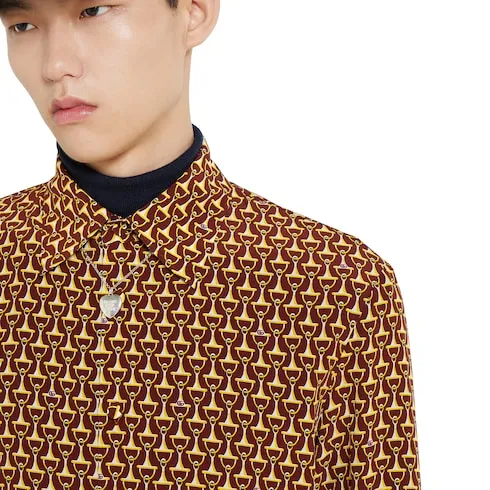 CrÊPe De Chine Silk Shirt