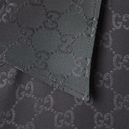 Gg Silk Jacquard Shirt