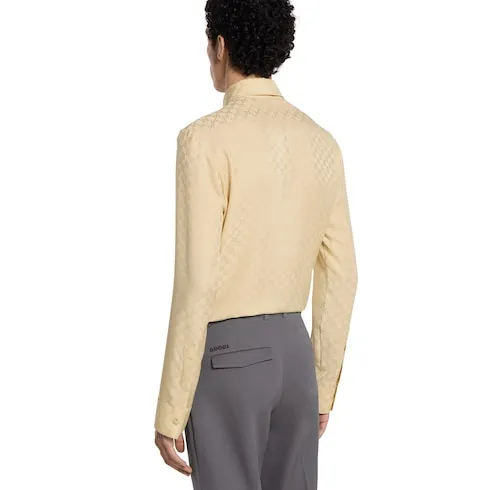 Gg Silk Jacquard Shirt