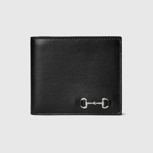 Bi-Fold Wallet With Horsebit