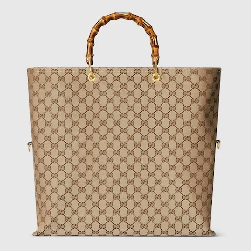 Bamboo Large Reversible Tote Bag