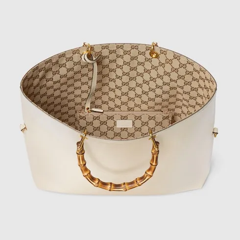 Bamboo Large Reversible Tote Bag