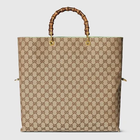 Bamboo Large Reversible Tote Bag