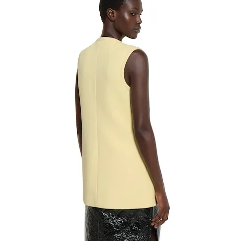 Vest With Maxi Buttons