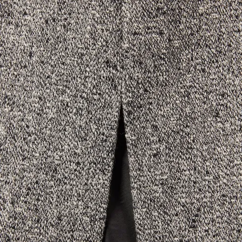 Cotton-Wool Mouliné Skirt