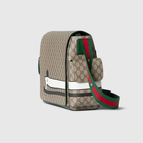 Large Printed Gg Changing Bag