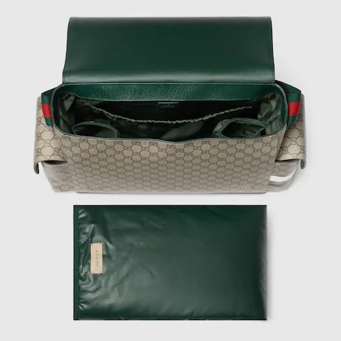 Large Printed Gg Changing Bag