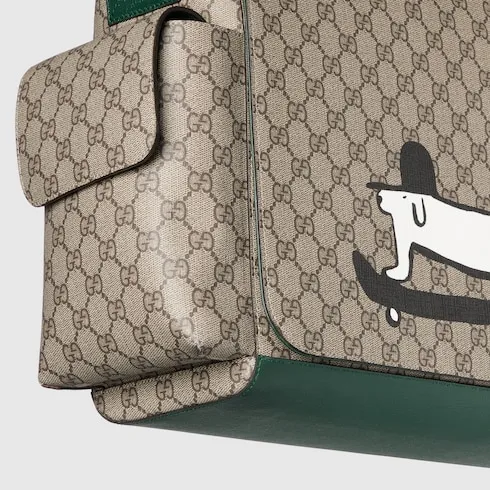 Large Printed Gg Changing Bag