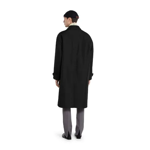 Technical Poplin Coat