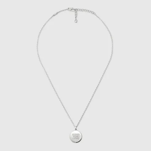 Blind For Love Pendant Necklace