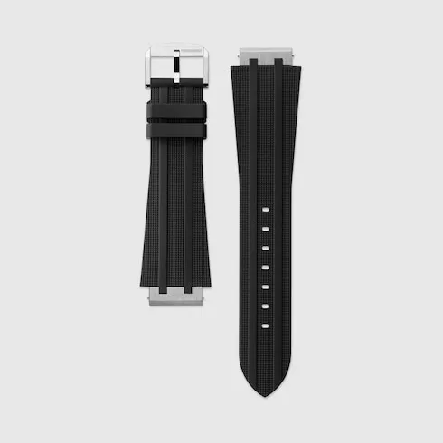 Gucci 25H Rubber Strap, 40Mm