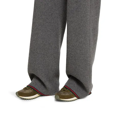 Soft Rib Felted Wool Pants
