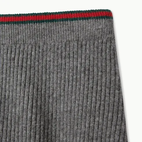 Soft Rib Felted Wool Pants
