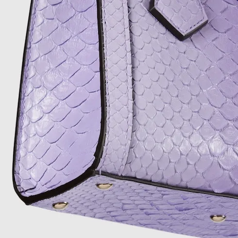 Gucci Diana Small Python Tote Bag