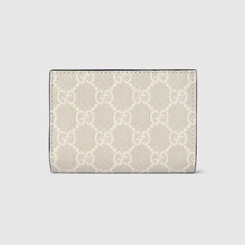 Bi-Color Gg Marmont Small Wallet