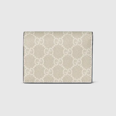 Bi-Color Gg Marmont Small Wallet