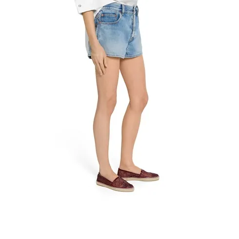 Crystal Gg Espadrille