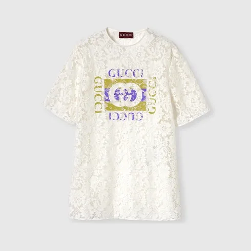 Gucci Floral Lace Top