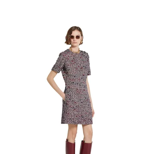 Wool Bouclé Dress