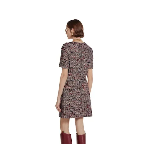 Wool Bouclé Dress