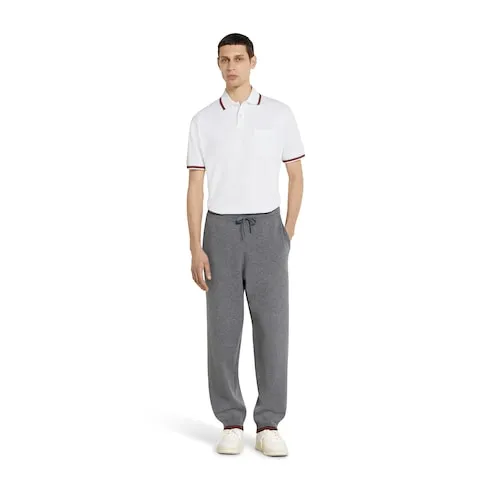 Wool Cashmere Knit Double Leisure Pant