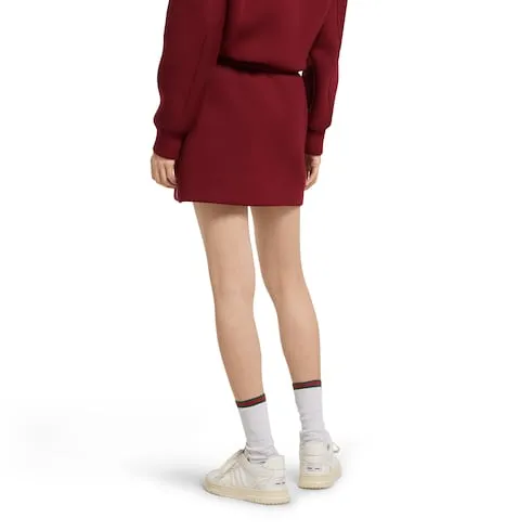 Jersey Mini Skirt With Logo