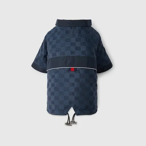 Gg Nylon Pet Rain Coat