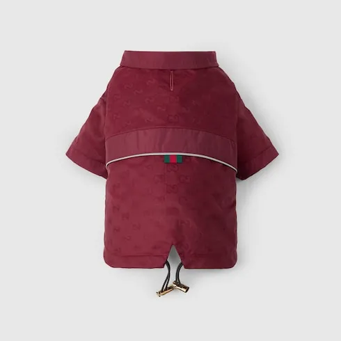 Gg Nylon Pet Rain Coat