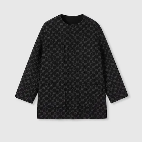 Reversible Wool Silk Jacket