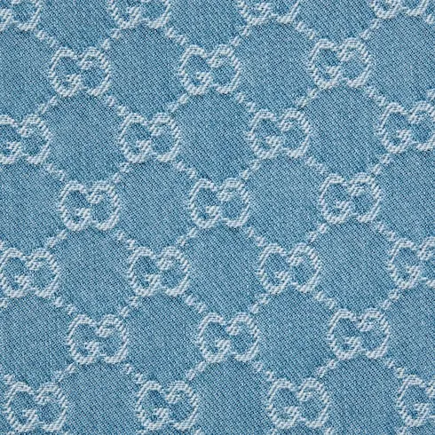 Gg Denim Jacquard Pants