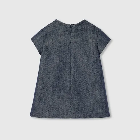 Baby Denim Dress With Web