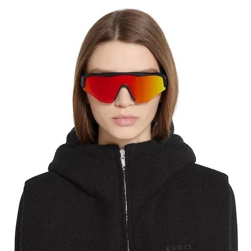 Mask-Shaped Sunglasses