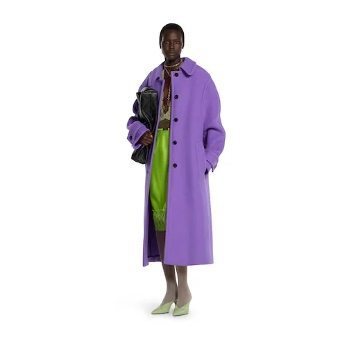 Compact Wool Cashmere Coat