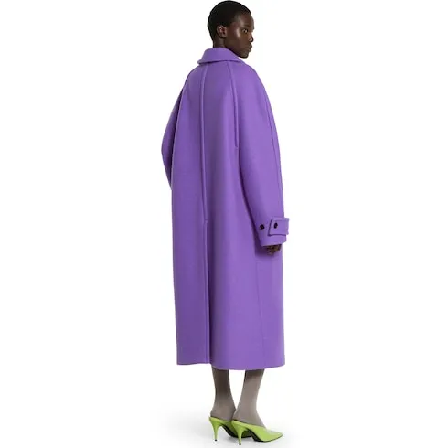 Compact Wool Cashmere Coat