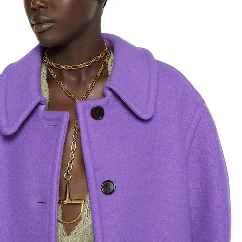Compact Wool Cashmere Coat