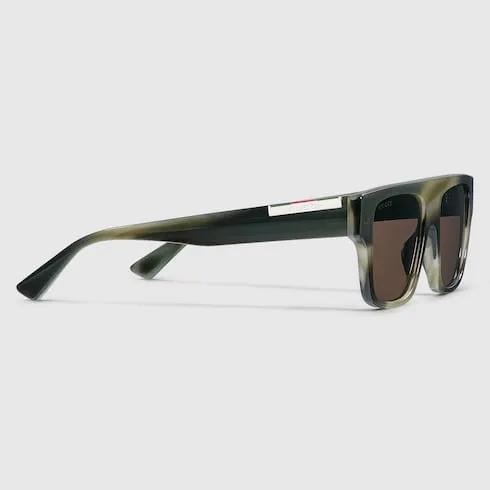 Rectangular Frame Sunglasses